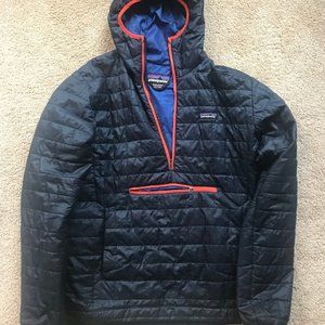 Men's Patagonia 1/4 zip down jacket